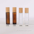 Rolo de óleo essencial em frasco de vidro de 15 ml